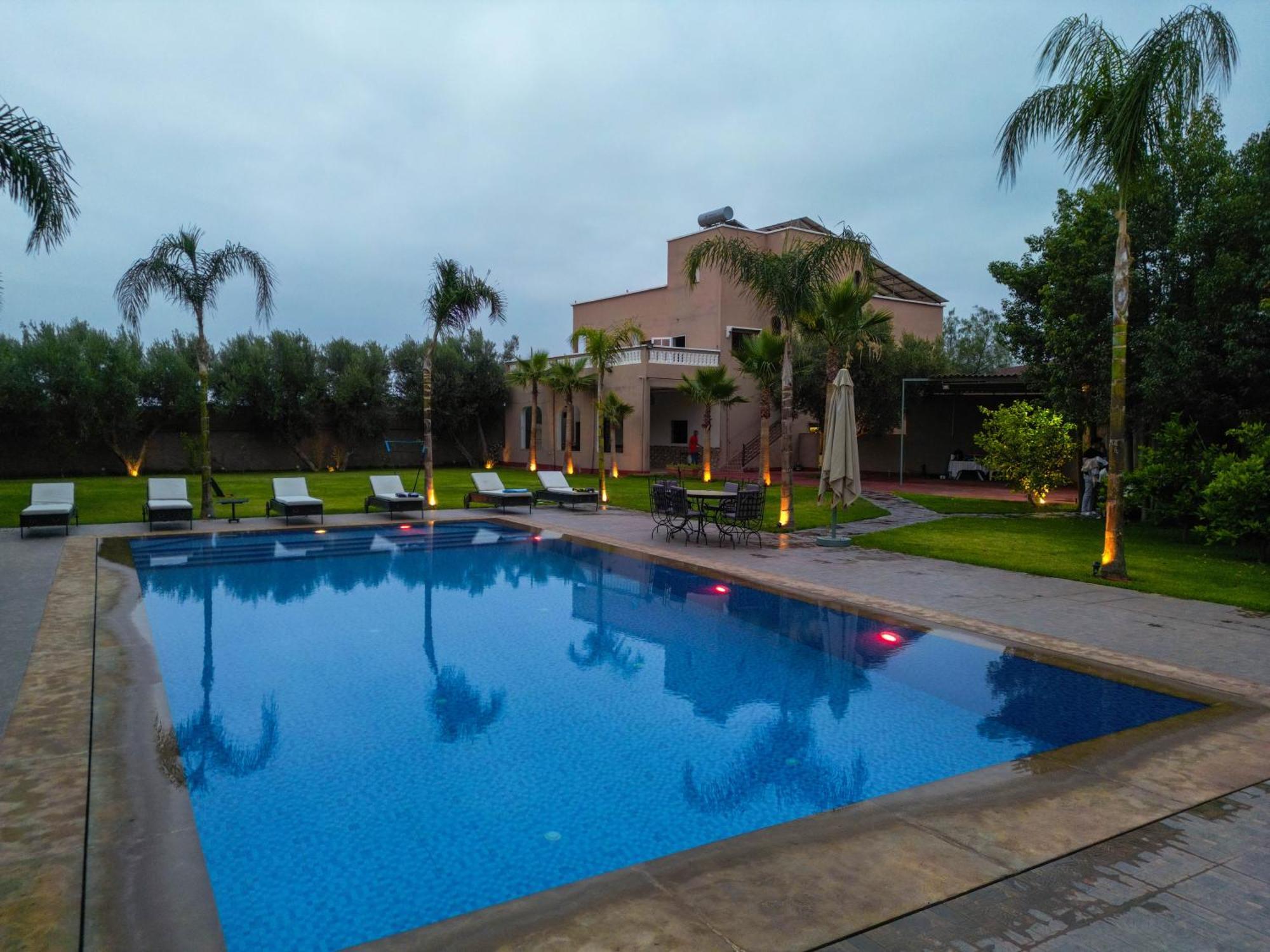 Blumen Villa Marrakesch Exterior foto